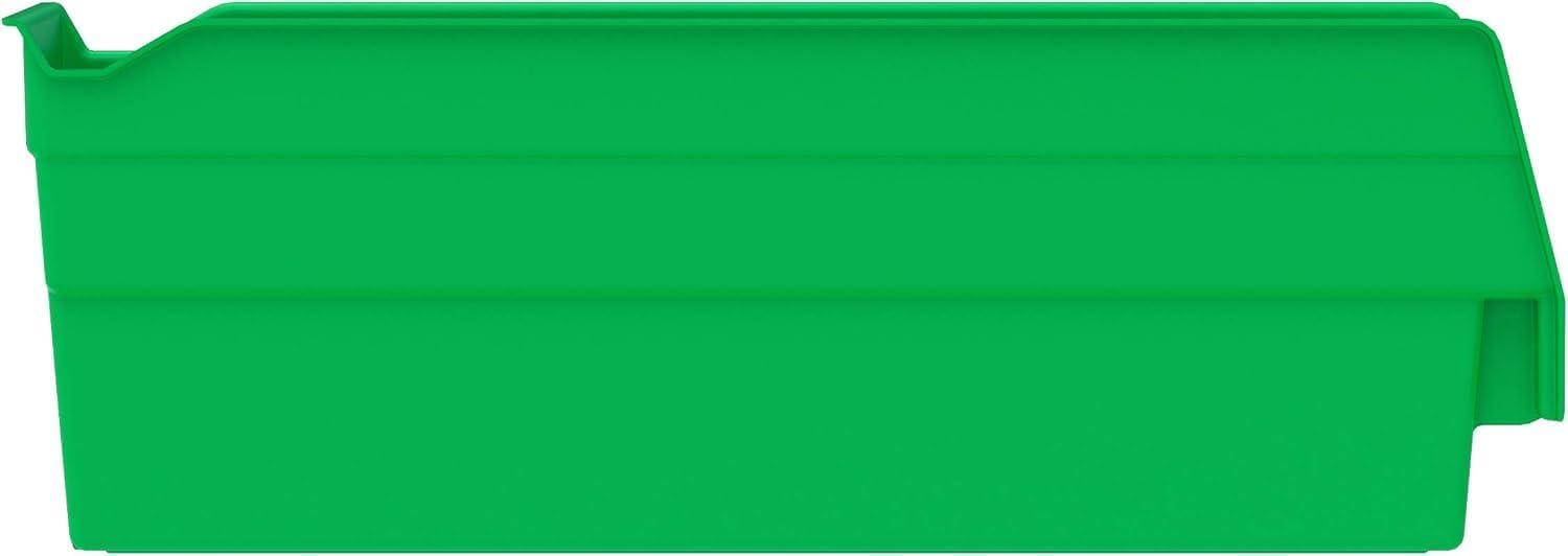 image:imageShelf Bin Set of 24 Color ClearGreen