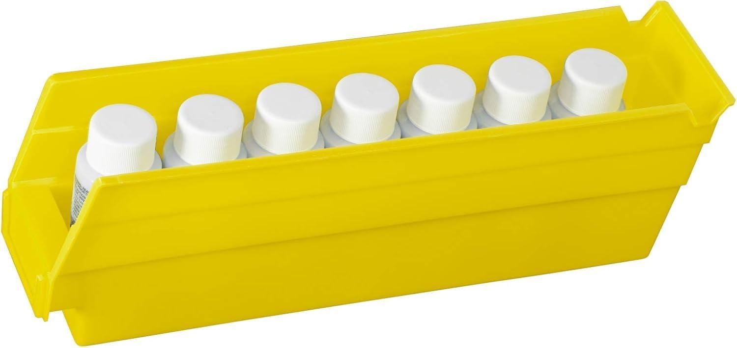 image:imageShelf Bin Set of 24 Color ClearYellow