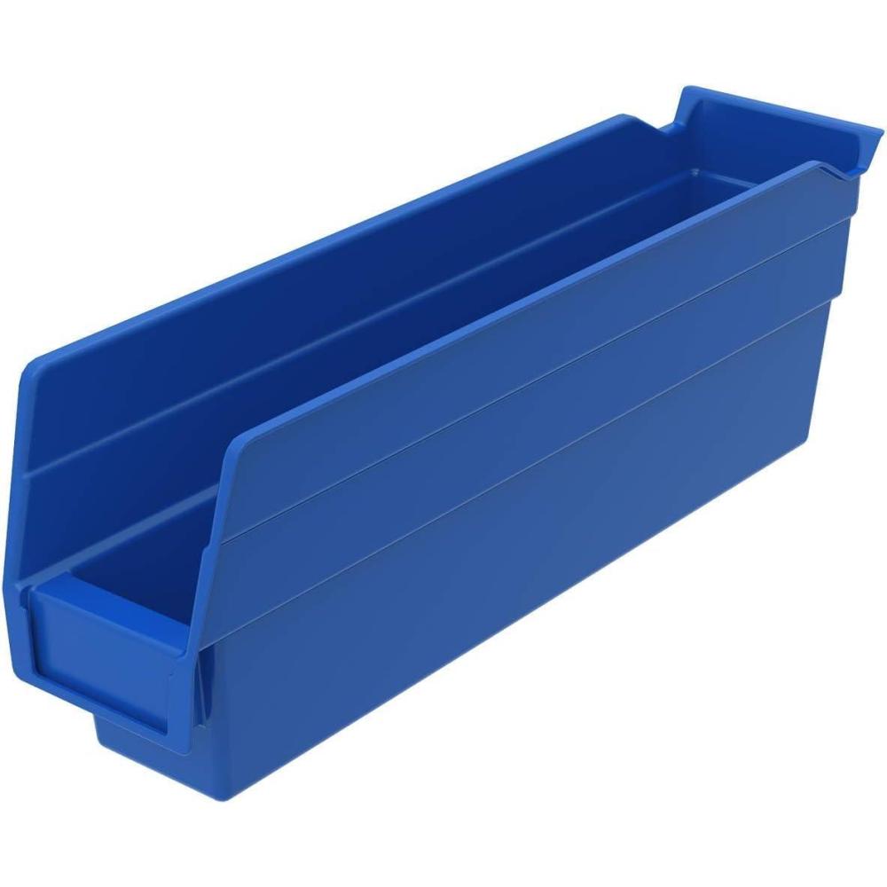 image:imageShelf Bin Set of 24 Color ClearBlue