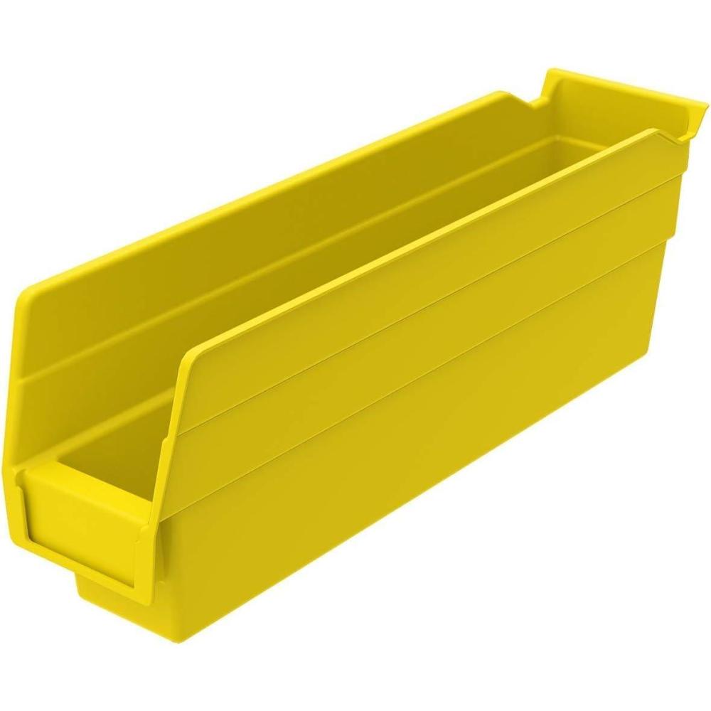 image:imageShelf Bin Set of 24 Color ClearYellow