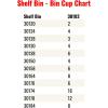Akro-Mils 30101 Plastic Bin Cup Storage for Sorting Small Parts In Shelf Bins, (2-Inch x 3-1/4-Inch x 3-Inch), White, Case of 48(2-3/4″ x 5″ x 3″)
