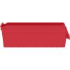Akro-Mils 30048 Plastic Nesting ShelfMax Storage Bin Box, (18-Inch x 4-Inch x 6-Inch), Clear, (8-Pack)(Clear)