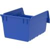 Akro-Mils 30080 ShelfMax Plastic Nesting Shelf Bin Box, 12-Inch L by 8-Inch W by 6-Inch H, Blue, Case of 8(Blue)