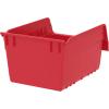 Akro-Mils 30080 ShelfMax Plastic Nesting Shelf Bin Box, 12-Inch L by 8-Inch W by 6-Inch H, Blue, Case of 8(Red)