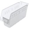 Akro-Mils 30040SCLAR Nesting Plastic Shelf Bin (16 Pack), 11-5/8″ x 4-1/8 x 6″, Clear(Clear)