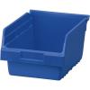Akro-Mils 30080 ShelfMax Plastic Nesting Shelf Bin Box, 12-Inch L by 8-Inch W by 6-Inch H, Blue, Case of 8(Blue)
