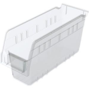Akro-Mils 30040SCLAR Nesting Plastic Shelf Bin (16 Pack), 11-5/8″ x 4-1/8 x 6″, Clear(Clear)