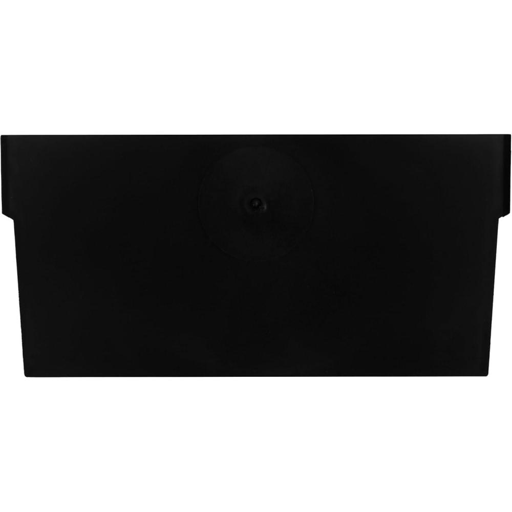 image:imageAkroMils 40130 Plastic Width Dividers for 4 Tall Shelf Bins Models 30130 30138 and 30164 Custom Storage Inserts for Tools Crafts amp Supplies 24Pack BlackFits 30130 30138 and 30164