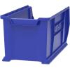 Akro-Mils 30287 Super-Size AkroBins Plastic Storage Bins, Space-Saving Stackable Bins for Garage, Classroom, Warehouse Organization, 24″ L x 11″ W x 10″ H, Yellow, 4-Pack(Blue  (4-Pack))