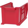 Akro-Mils 30287 Super-Size AkroBins Plastic Storage Bins, Space-Saving Stackable Bins for Garage, Classroom, Warehouse Organization, 24″ L x 11″ W x 10″ H, Yellow, 4-Pack(Red  (4-Pack))