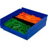 Akro-Mils 40130 Plastic Width Dividers for 4″ Tall Shelf Bins Models 30130, 30138, and 30164, Custom Storage Inserts for Tools, Crafts & Supplies, 24-Pack, Black(Fits 30170  30178  and 30174)