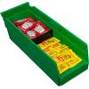 Akro-Mils 40130 Plastic Width Dividers for 4″ Tall Shelf Bins Models 30130, 30138, and 30164, Custom Storage Inserts for Tools, Crafts & Supplies, 24-Pack, Black(Fits 30120  30128  and 30124)