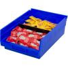 Akro-Mils 40130 Plastic Width Dividers for 4″ Tall Shelf Bins Models 30130, 30138, and 30164, Custom Storage Inserts for Tools, Crafts & Supplies, 24-Pack, Black(Fits 30150  30158  and 30184)