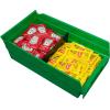 Akro-Mils 40130 Plastic Width Dividers for 4″ Tall Shelf Bins Models 30130, 30138, and 30164, Custom Storage Inserts for Tools, Crafts & Supplies, 24-Pack, Black(Fits 30130  30138  and 30164)