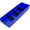Akro-Mils 40130 Plastic Width Dividers for 4″ Tall Shelf Bins Models 30130, 30138, and 30164, Custom Storage Inserts for Tools, Crafts & Supplies, 24-Pack, Black(Fits 30150  30158  and 30184)