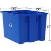 Akro-Mils RSSAKBINHDDWN9 Optional Security Bar for R214CS1859 or R214CS2859 Super-Size AkroBin Cart