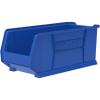 Akro-Mils 30287 Super-Size AkroBins Plastic Storage Bins, Space-Saving Stackable Bins for Garage, Classroom, Warehouse Organization, 24″ L x 11″ W x 10″ H, Yellow, 4-Pack(Blue  (4-Pack))
