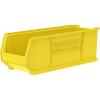Akro-Mils 30292 Super-Size AkroBins Plastic Storage Bins, Space-Saving Stackable Bins for Garage, Classroom, Warehouse Organization, 30″ L x 11″ W x 10″ H, Clear, 4-Pack(Yellow  (4-Pack))