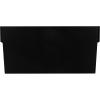 Akro-Mils 40130 Plastic Width Dividers for 4″ Tall Shelf Bins Models 30130, 30138, and 30164, Custom Storage Inserts for Tools, Crafts & Supplies, 24-Pack, Black(Fits 30130  30138  and 30164)