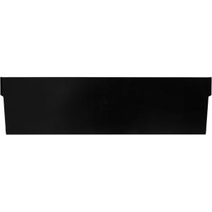 Akro-Mils 40130 Plastic Width Dividers for 4″ Tall Shelf Bins Models 30130, 30138, and 30164, Custom Storage Inserts for Tools, Crafts & Supplies, 24-Pack, Black(Fits 30170  30178  and 30174)