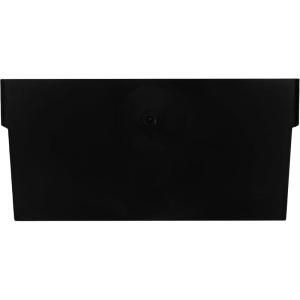 Akro-Mils 40130 Plastic Width Dividers for 4″ Tall Shelf Bins Models 30130, 30138, and 30164, Custom Storage Inserts for Tools, Crafts & Supplies, 24-Pack, Black(Fits 30130  30138  and 30164)